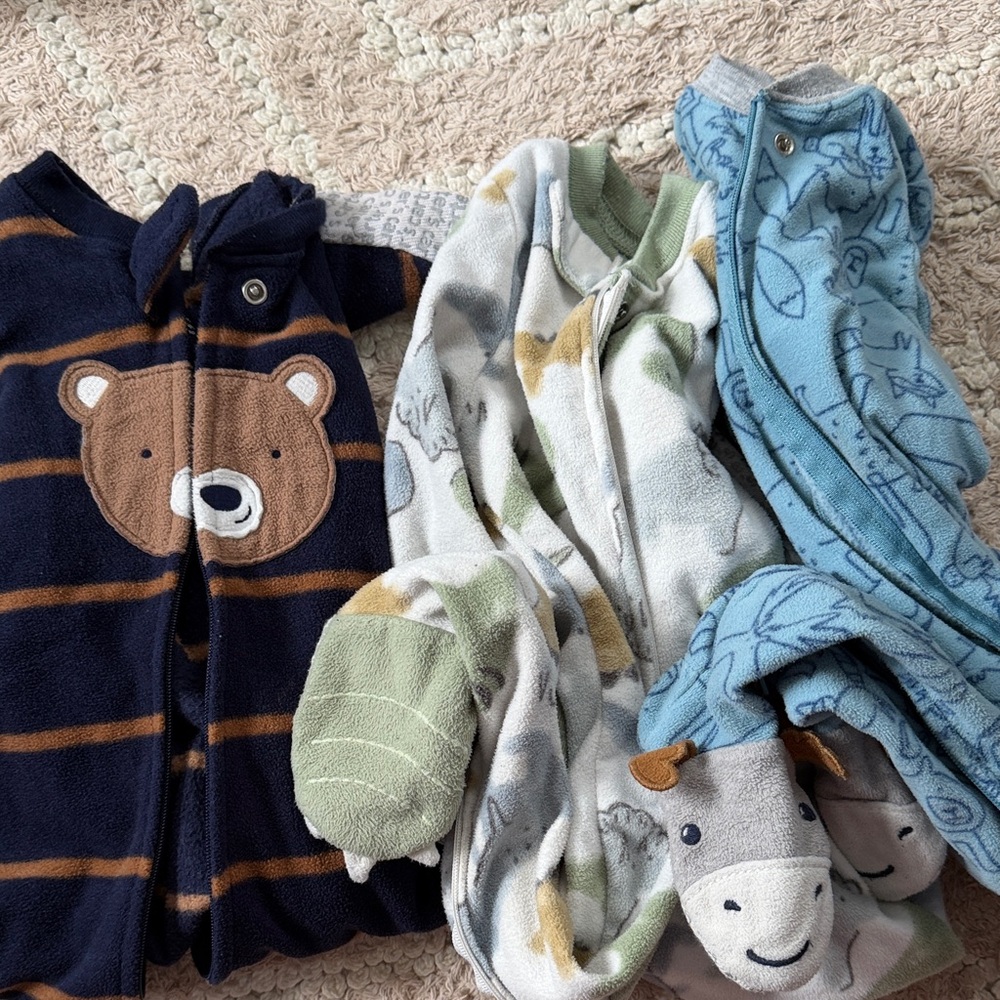 Carter’s Fleece Sleepers
